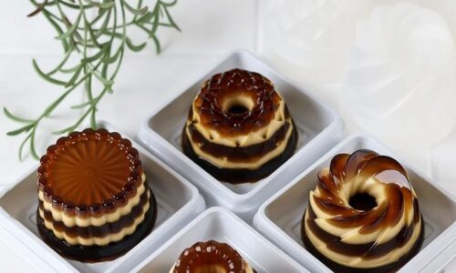 Coffee Flan Cheese Jelly