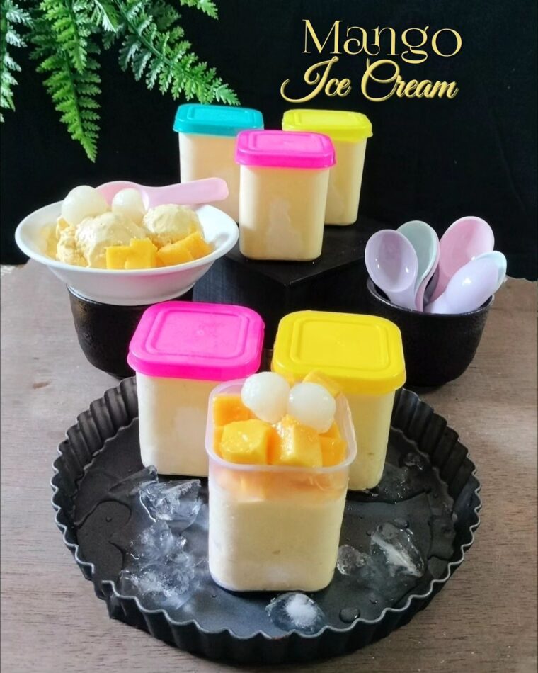 Resep Homemade Mango Ice Cream Dari herlina2012