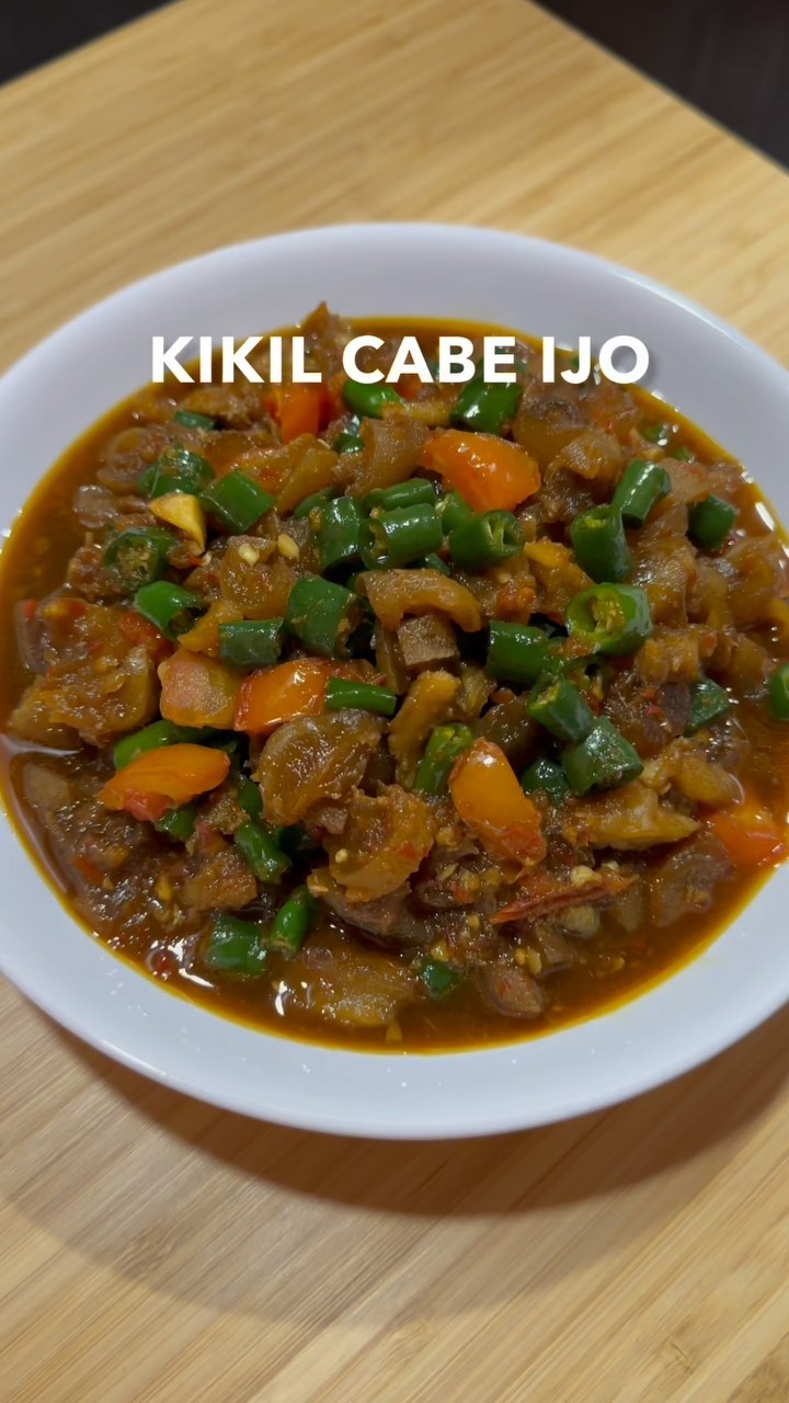 Resep Kikil Cabe Ijo Dari mariaulfah1357