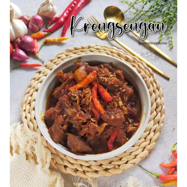 Resep Krengsengan Daging Dari christinsetiorini