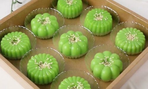 Kue Hejo Pandan - Kue dari Pandan/suji