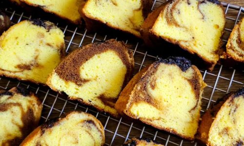 Marmer Brownies Cake Kw