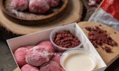 Resep Mochi Bites Red Velvet Dari sarongsarie