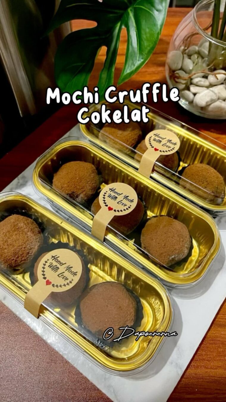 Resep Mochi Cruffle Cokelat Dari dapoererna