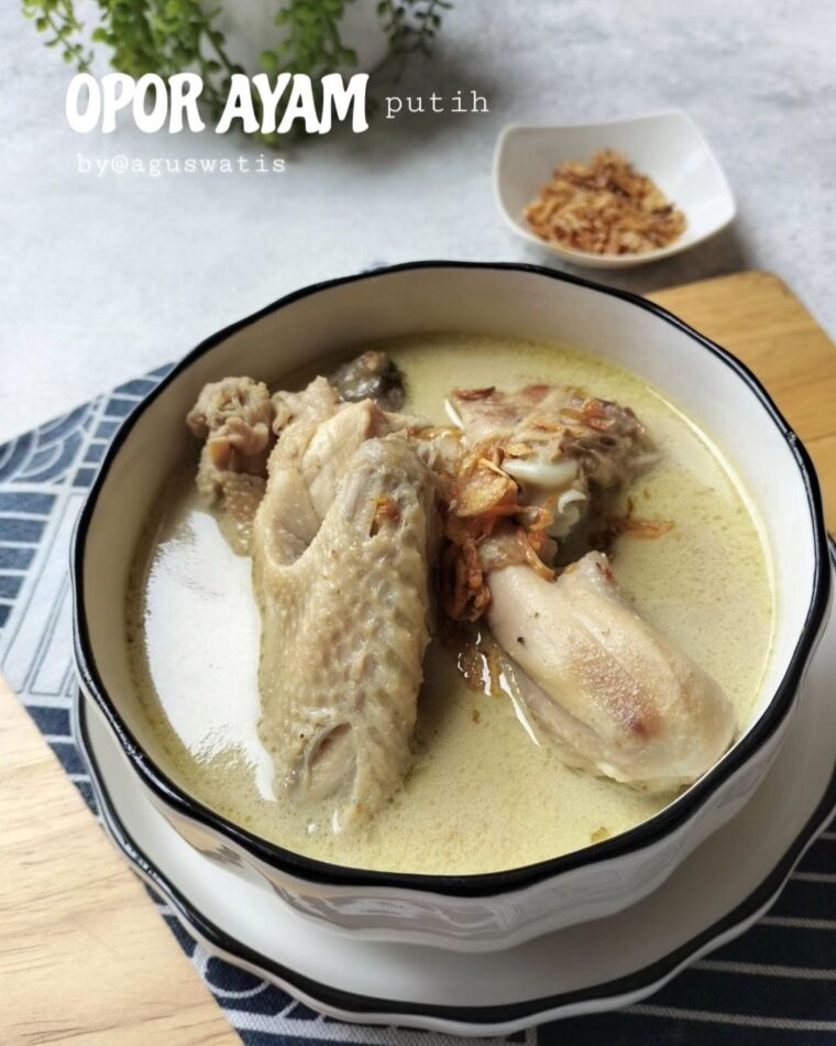 Resep Opor Ayam Putih Dari aguswatis
