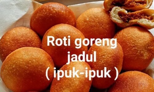 Roti Goreng Jadul ( Ipuk”) - Kue dari Santan