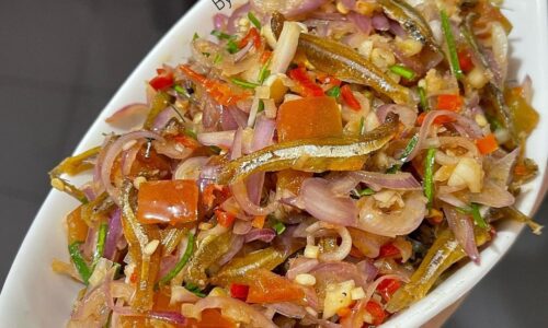 Sambal Matah Teri - Masakan dari Teri