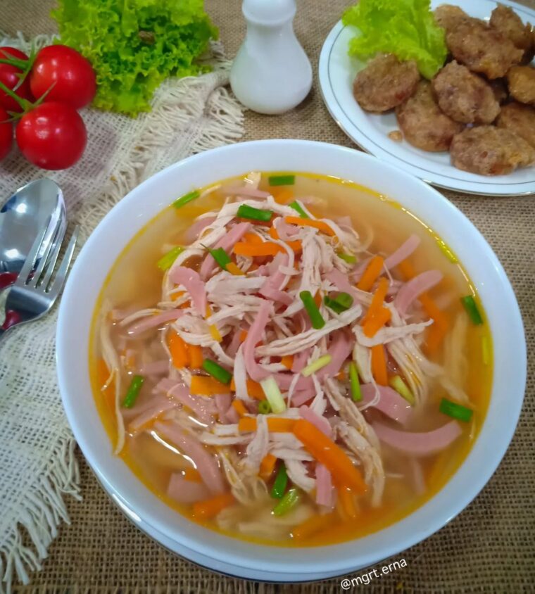 Resep Sup Sosis Ayam Dari mgrt.erna