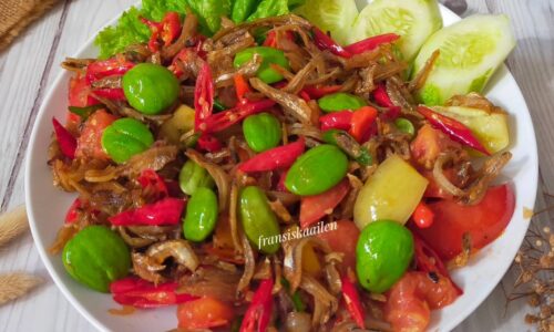 Tumis Teri Pete - Masakan dari Teri