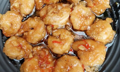 Udang Goreng Saos Madu