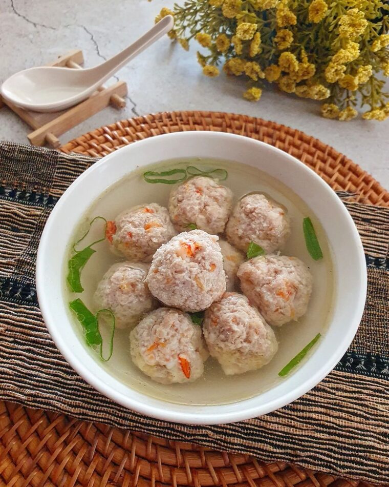 Resep Bakso Udang Ayam Wortel Dari yscooking
