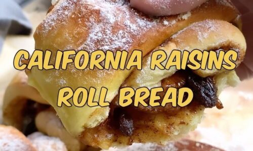 California Raisins Roll Bread