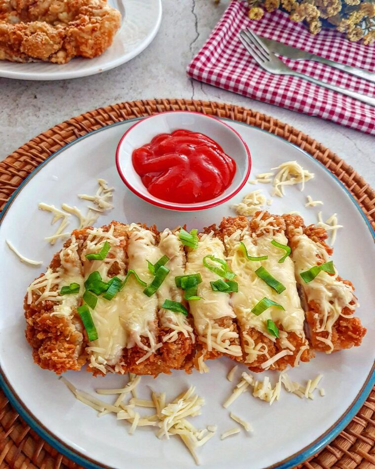 Resep Cheesy Chicken Katsu Dari yscooking