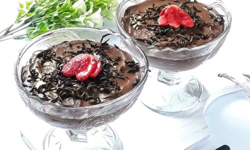 Chocolate Mousse Tanpa Gelatin - Kue dari Coklat