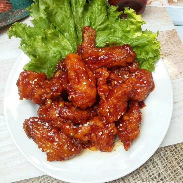 Resep Korean Chicken Dari fransiskaailen
