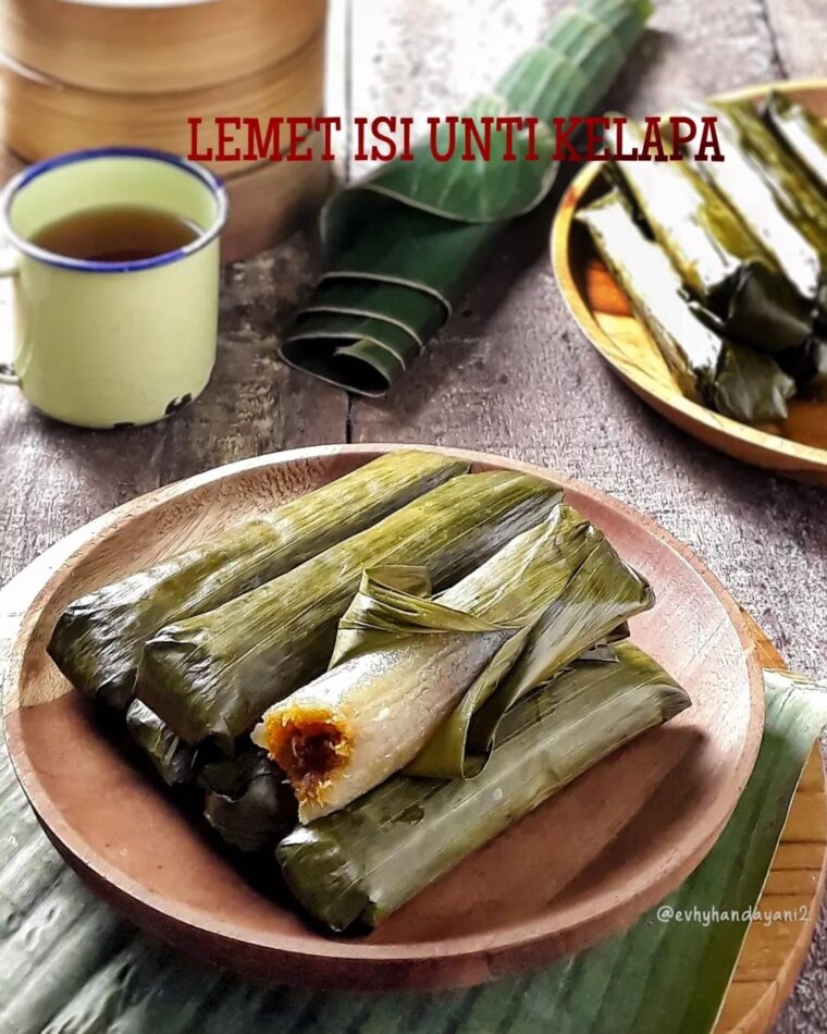 Resep Lemet Isi Unti Kelapa Dari evhyhandayani2