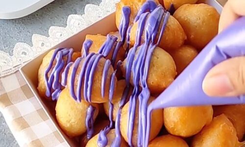 Loukoumades - Kue dari Taro