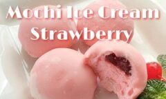 Resep Mochi Ice Cream Strawberry Dari christinsetiorini