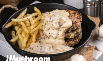 Mushroom Sauce - Masakan dari Jamur Kancing