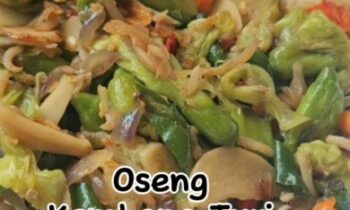 Oseng Kembang Turi - Masakan dari Teri