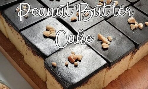Peanut Butter Cake Aka Cake Ketagih