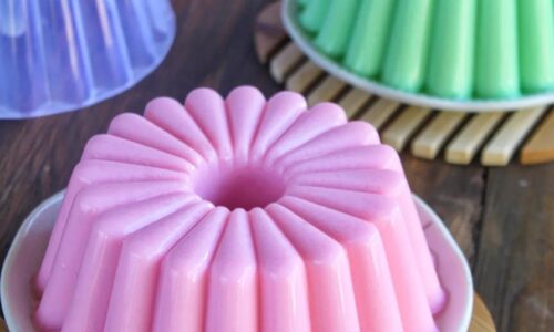 Pudding With Vla - Kue dari Melon