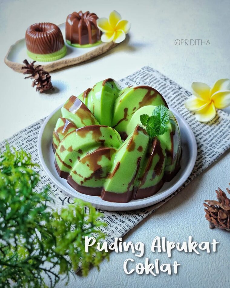 Resep Puding Alpukat Coklat Dari pr.ditha