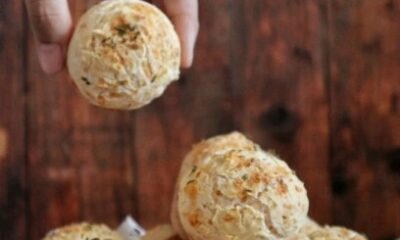 Salted Egg Pao De Queijo