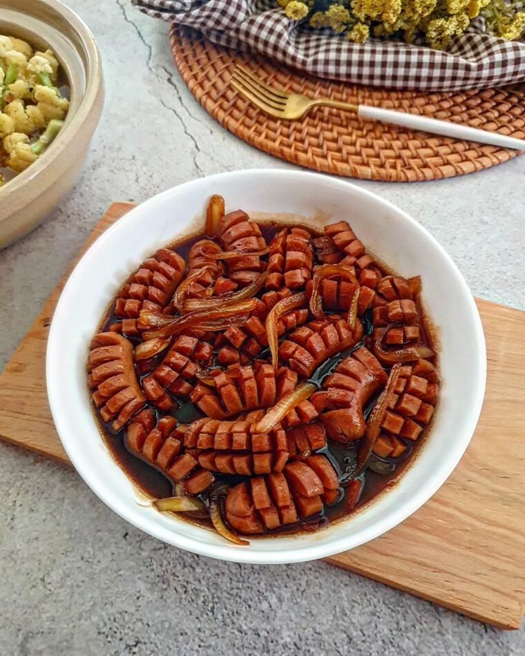 Resep Sosis Saus Teriyaki Dari yscooking