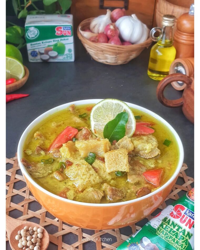 Resep Soto Babat Kuah Santan Dari jeehan_kitchen