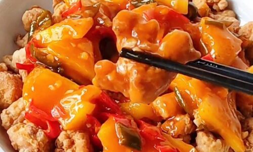 Ayam Asam Manis Simple - Masakan dari Nanas