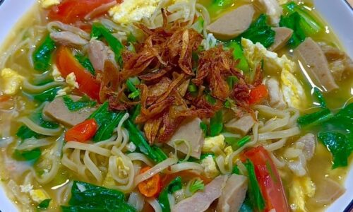 Bakmi Nyemek - Masakan dari Mie