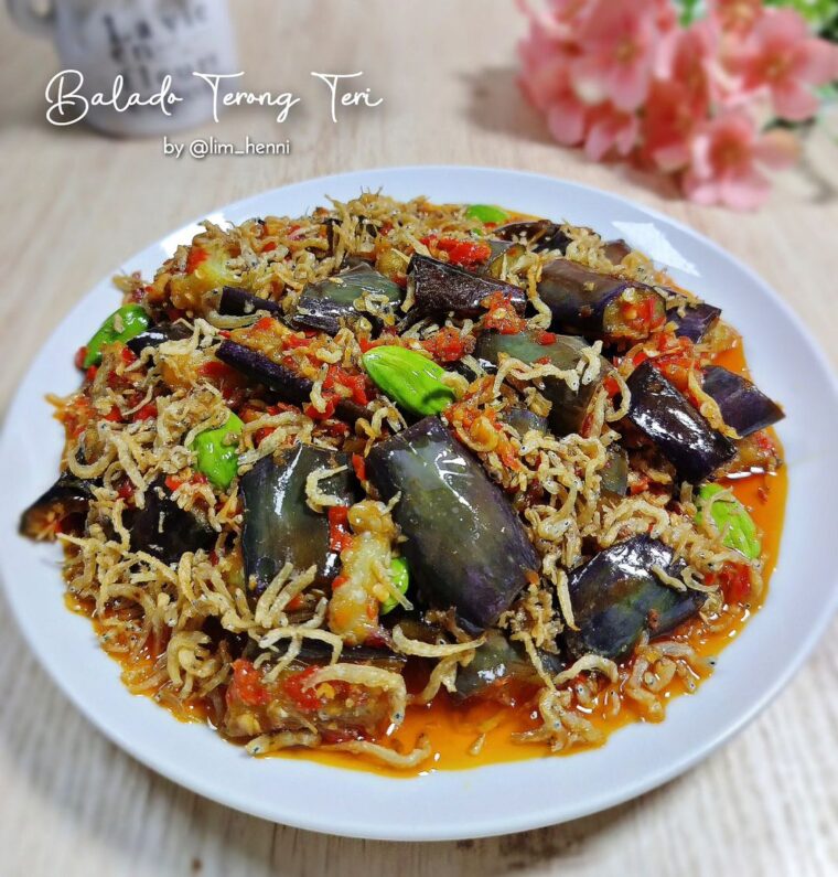 Resep Balado Terong Teri Dari lim_henni