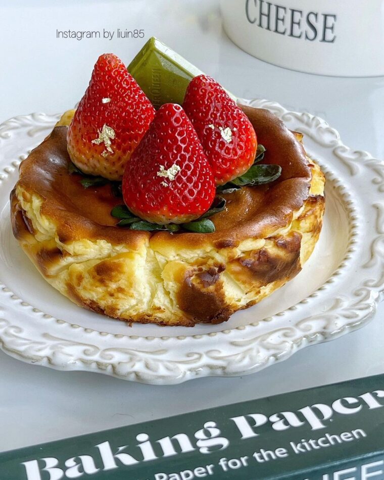 Resep Basque Burnt Cheesecake Dari liuin85