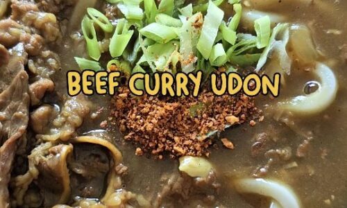 Beef Curry Udon