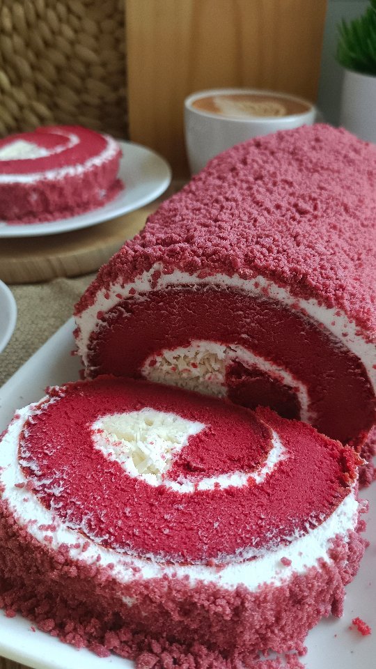 Resep Bolu Gulung Red Velvet Dari elvynnofianti