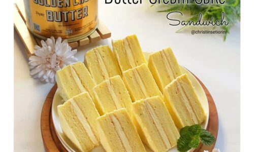 Butter Cream Cake Sandwich