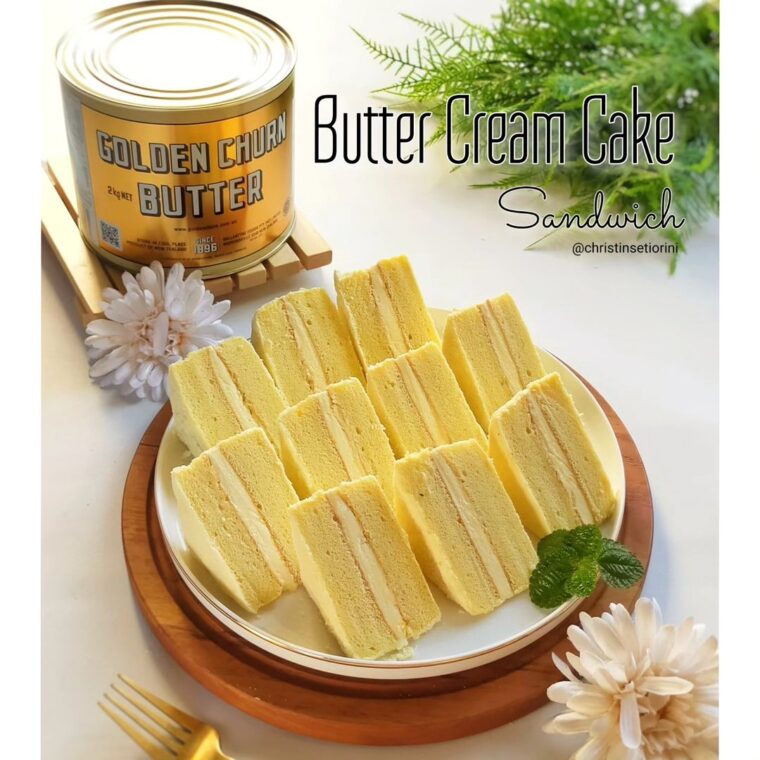 Resep Butter Cream Cake Sandwich Dari christinsetiorini