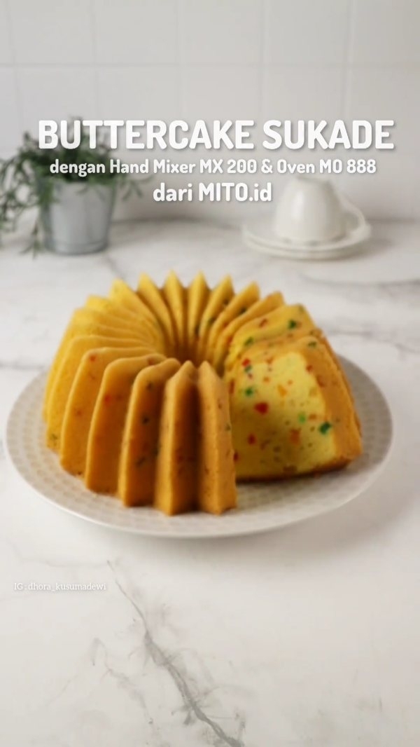 Resep Buttercake Sukade Dari dhora_kusumadewi