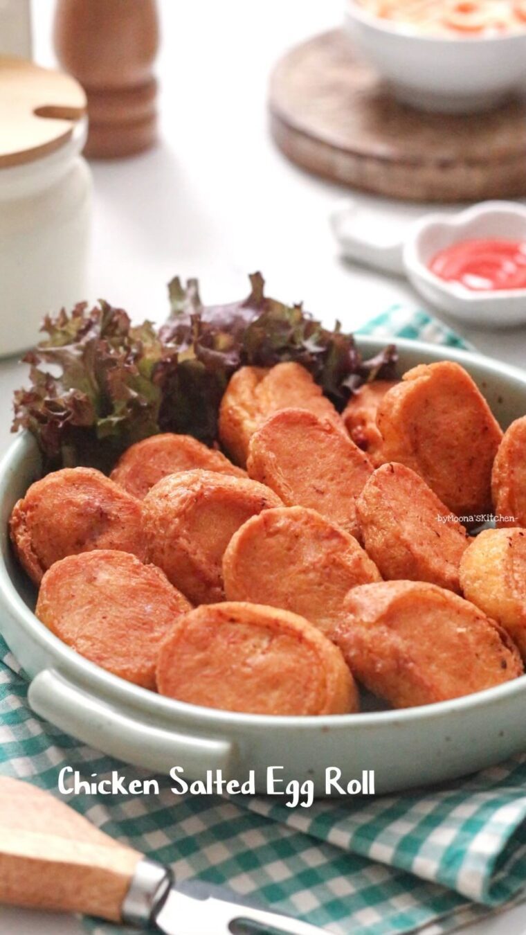 Resep Chicken Salted Egg Roll Dari moona_jingga