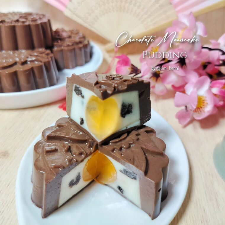 Resep Chocolate Mooncake Pudding Dari lim_henni