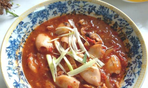 Cumi Bumbu Pedas - Masakan dari Cumi Cumi
