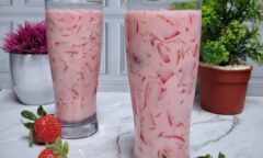 Resep Es Jelly Strawberry Dari pr.ditha