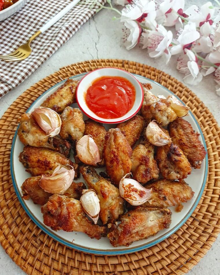 Resep Garlic Fried Wings Dari yscooking