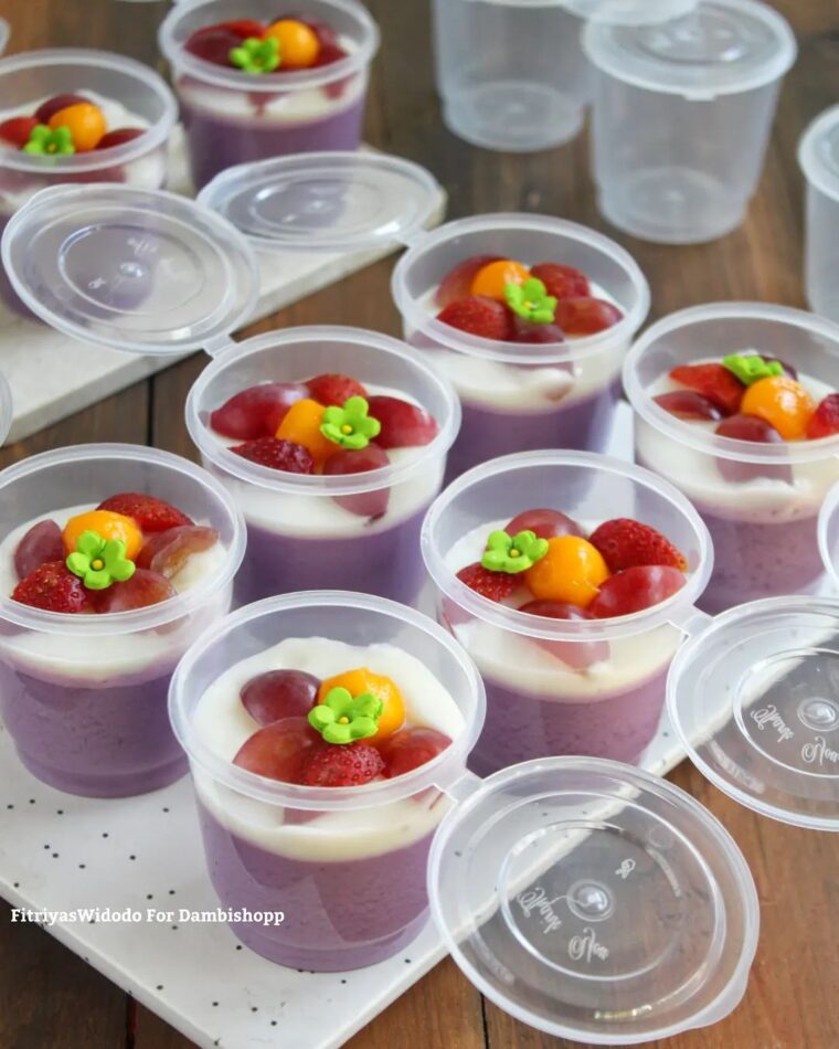 Resep Grape Silky Pudding Dari fitriyas_widodo