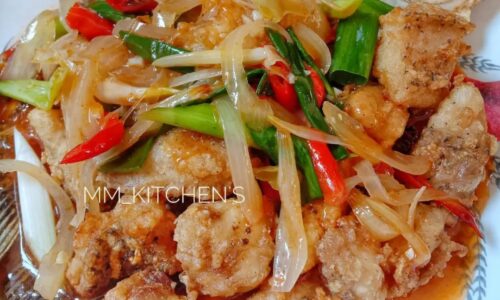 Ikan Gurame Asam Manis