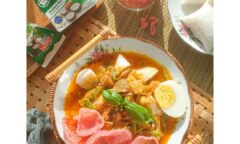 Resep Lontong Padang Tetelan Sapi / Katupek Padang Dari jeehan_kitchen