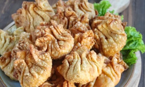 Pangsit Goreng Crispy - Masakan dari Tepung Terigu