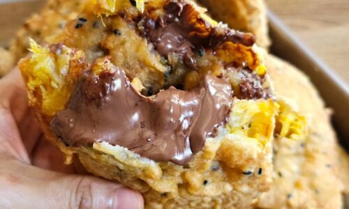 Pisang Goreng Buncit Isi Nutella - Kue dari Pisang