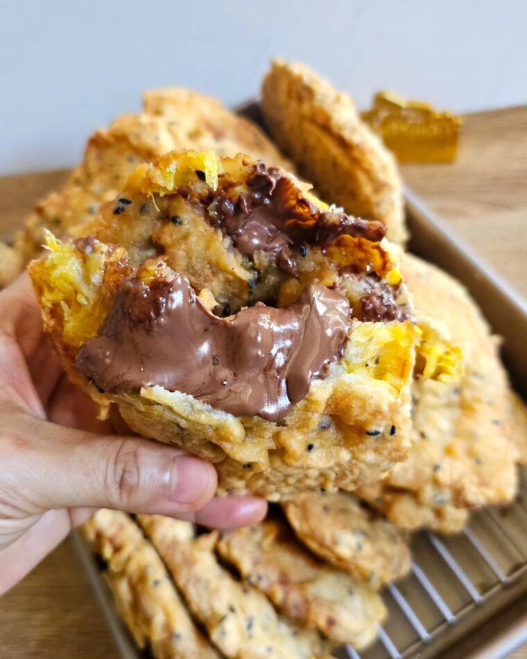 Resep Pisang Goreng Buncit Isi Nutella Dari plasa.cake